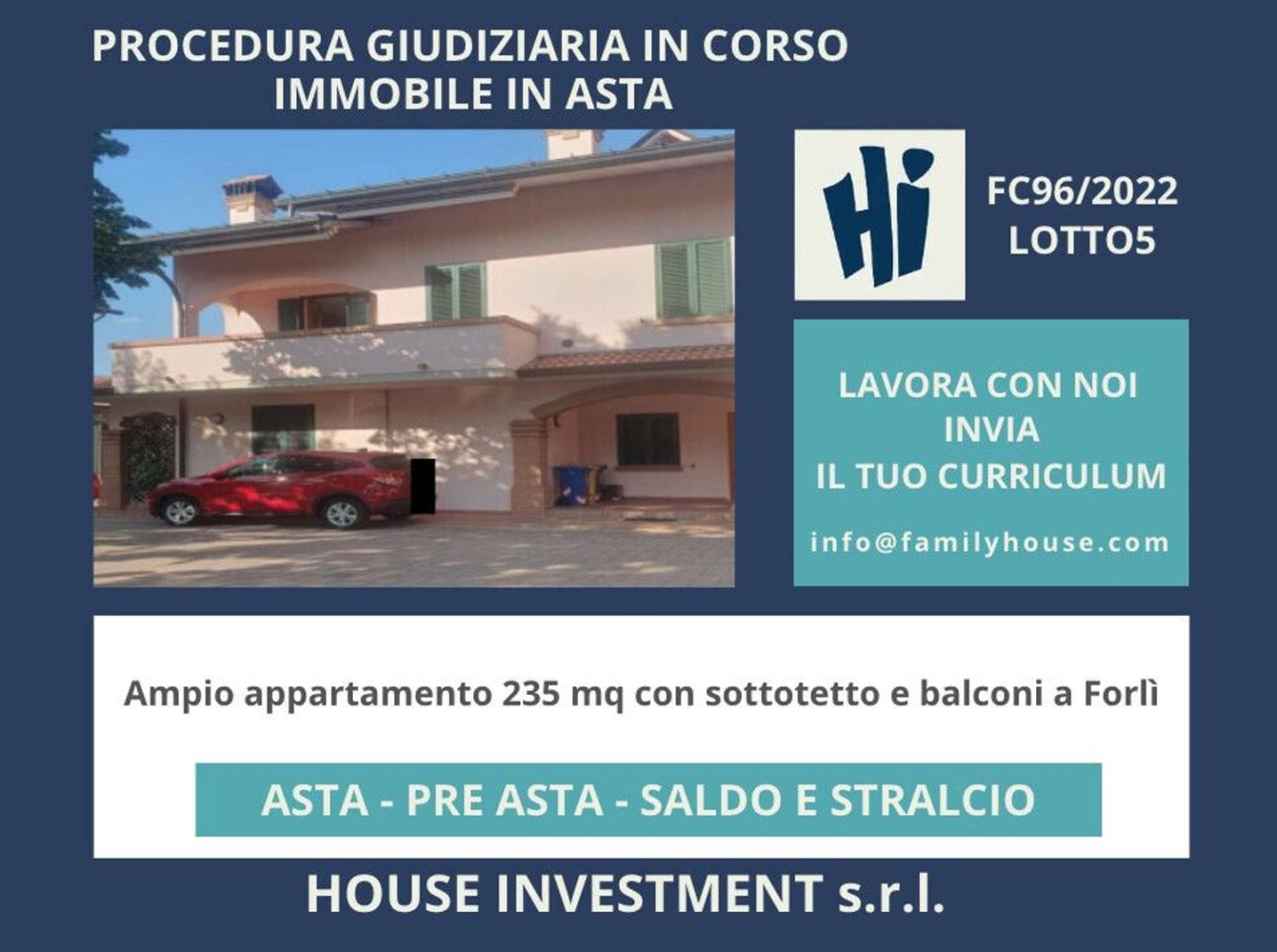 6 غرف نوم شقة في Forlì, Italy رقم 323859