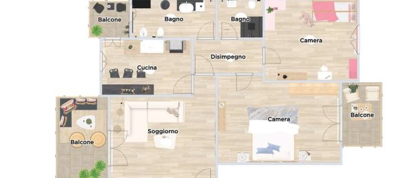 Apartamento T3 em Seregno, Italy N.º 364349 16