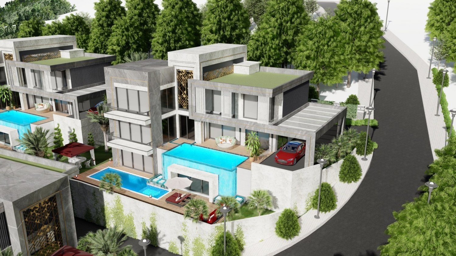Villa 4+1 in Alanya, Turkey No. 10923