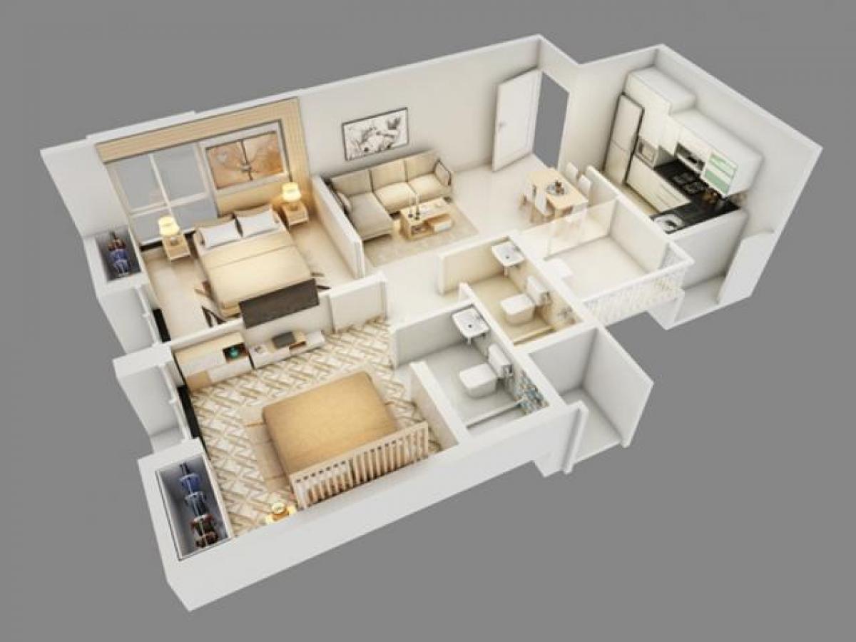 2 bedrooms House in Kolkata, India No. 43490