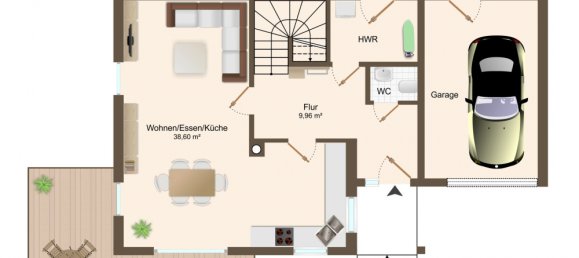 4 rooms House in Oldenburg, Germany No. 283564 18