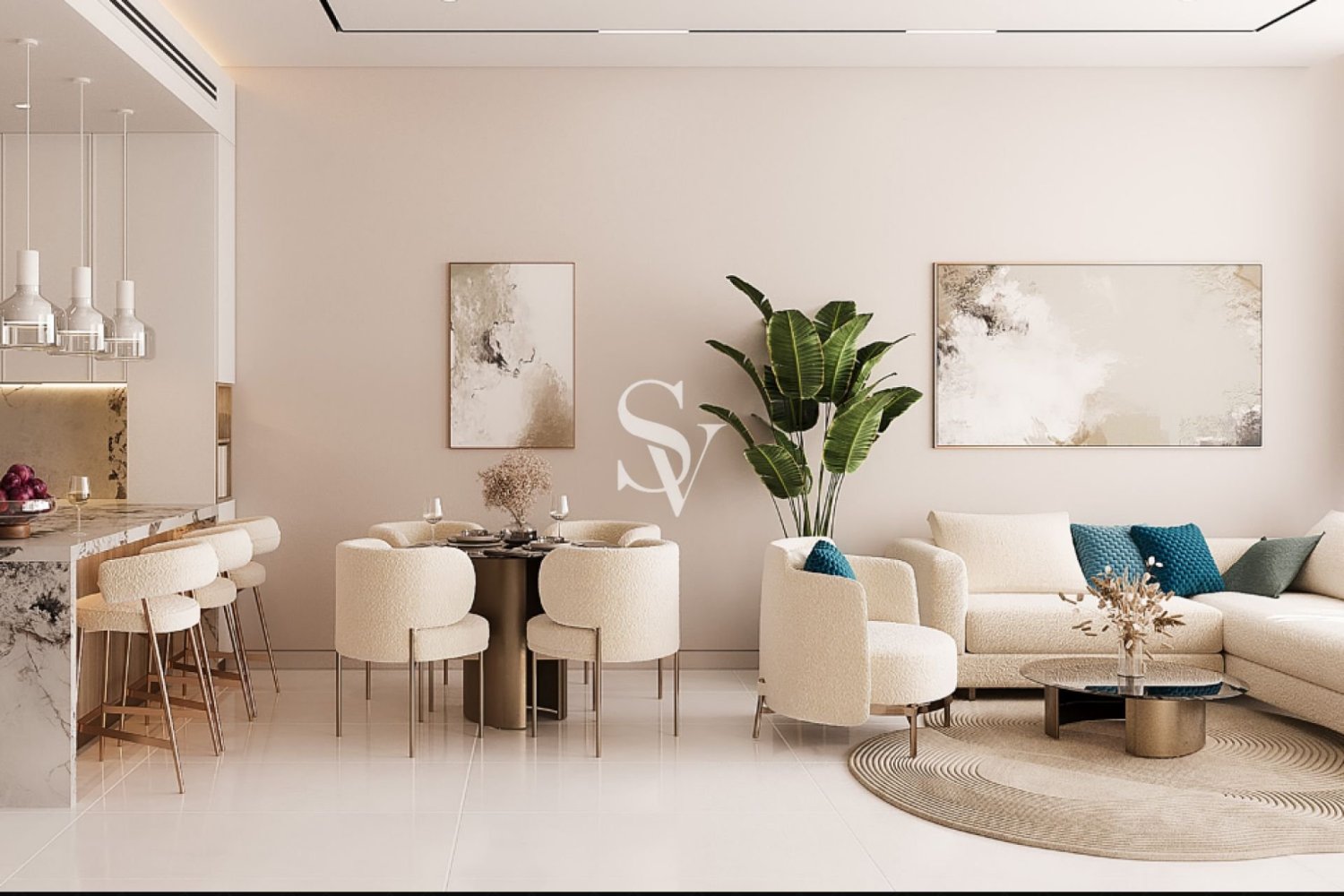 2 dormitorios apartamento en venta en Majan, Dubai, UAE № 196470