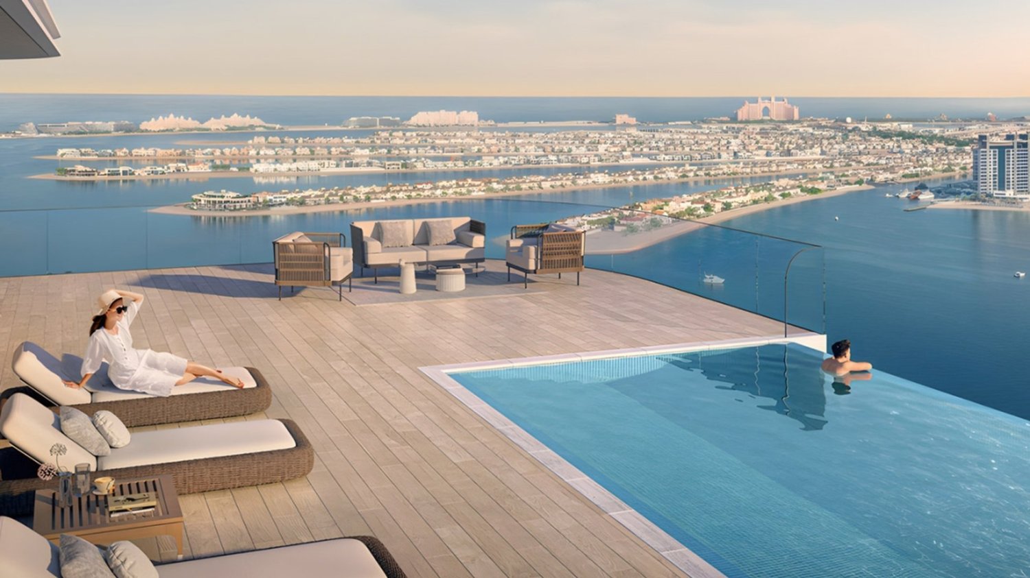 3 غرف نوم شقة في AL HABTOOR TOWER, نخلة جميرا, UAE رقم 63036