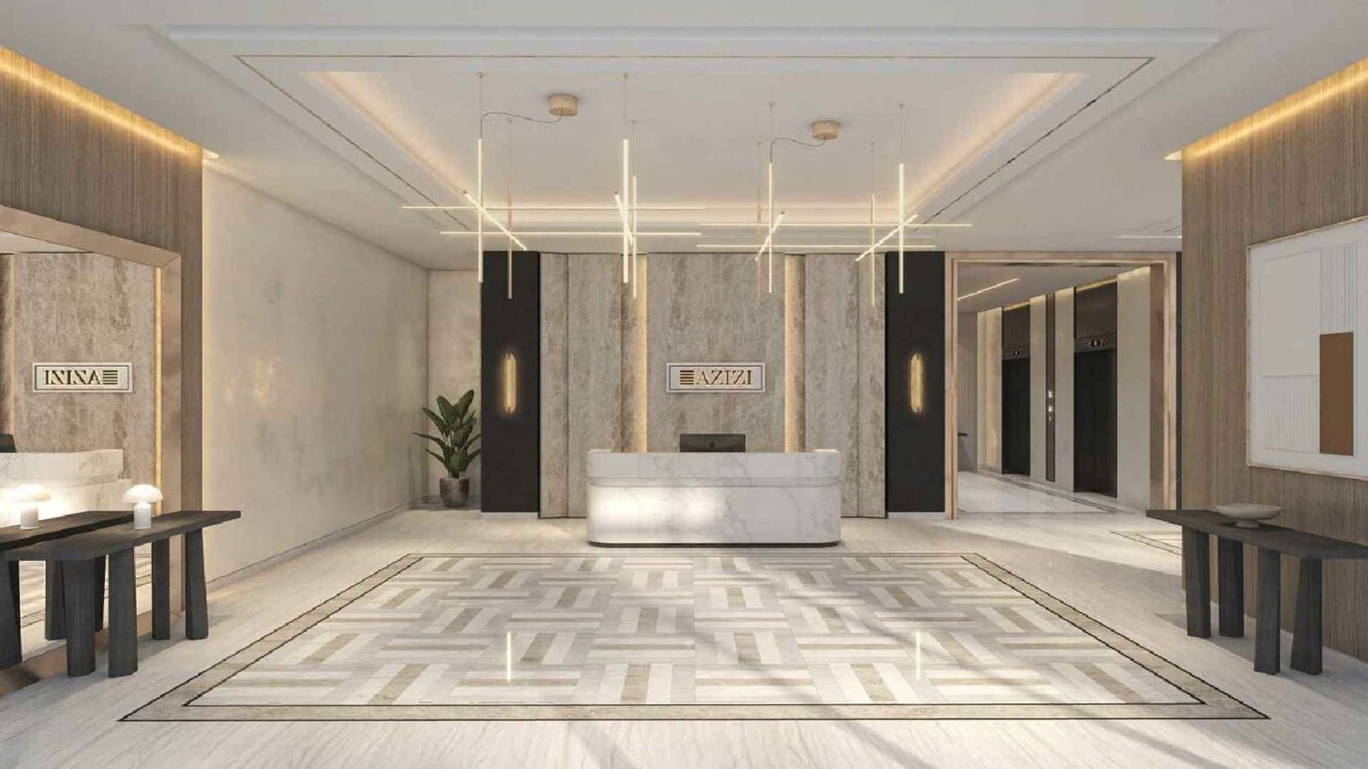 1 bedroom Apartment in ADEBA AZIZI RESIDENCE, Al Jaddaf, UAE No. 61829