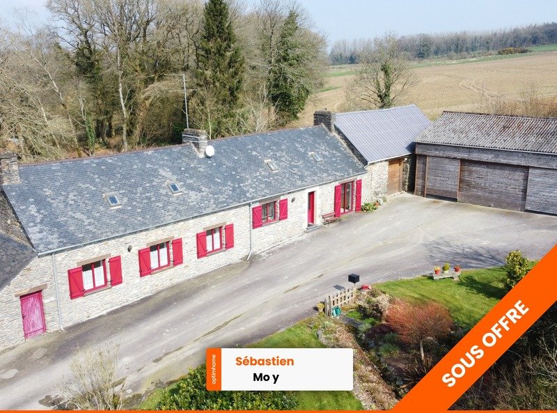 3 غرف نوم منزل في Saint-Gilles-Vieux-Marche, France رقم 194431