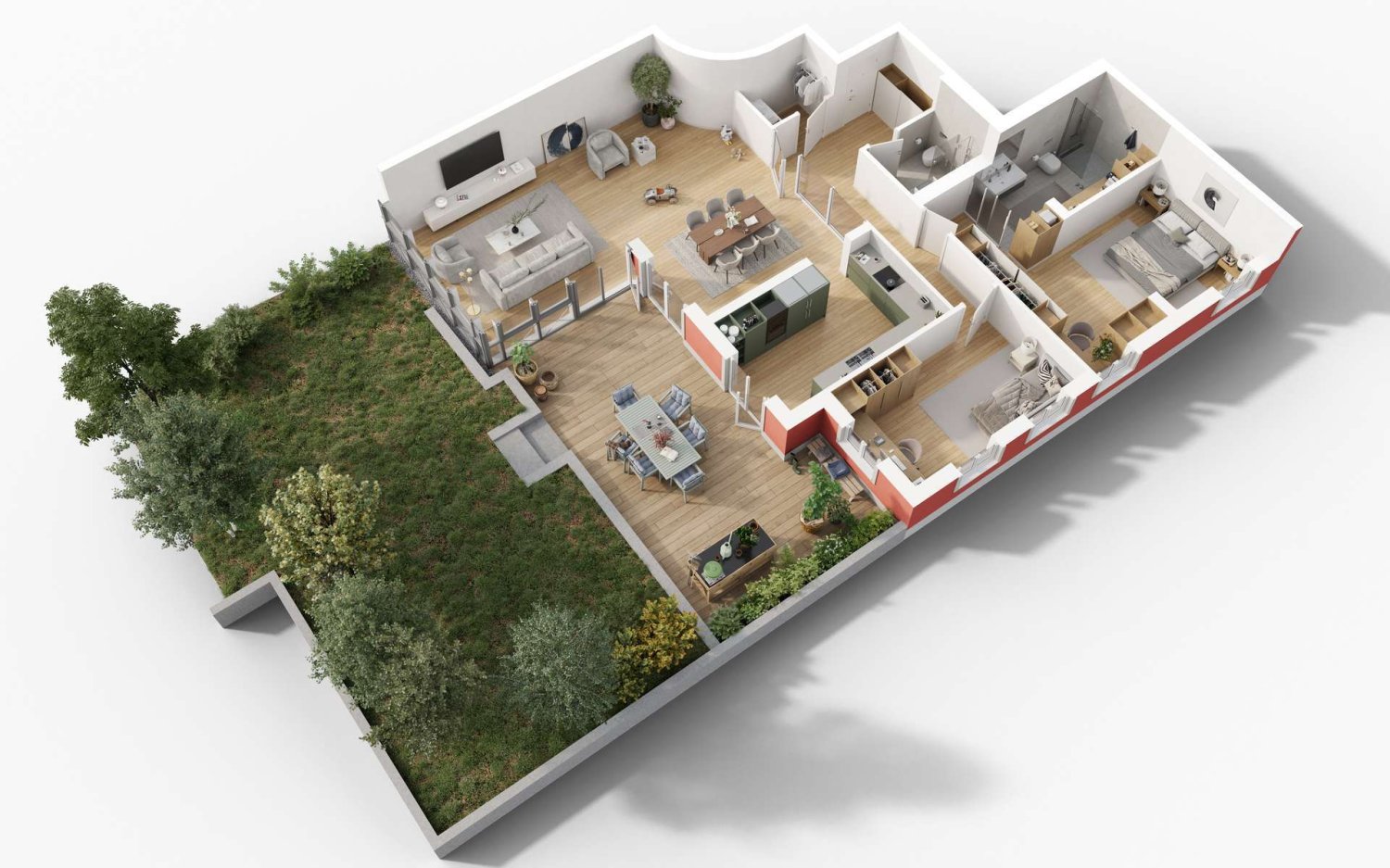 3 غرف نوم شقة في Regensburg, Germany رقم 14793