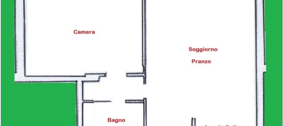 Квартира с 2 комнатами в Рим, Италия № 228277 5