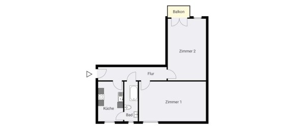 Apartamento de 2 divisões em Steglitz, Germany N.º 290083 11