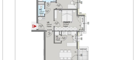 Apartamento de 3 habitaciónes en Graz, Austria No. 61434 2