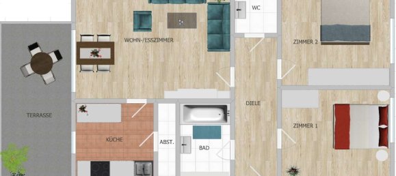 2 غرف نوم شقة في Rhein-Neckar-Kreis, Germany رقم 109563 18