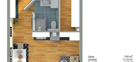 1 Schlafzimmer Wohnung in Wörgl, Austria, Nr. 225350 9