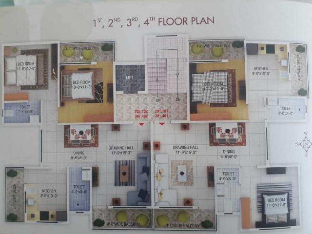 2 bedrooms House in Nagpur, India No. 55750