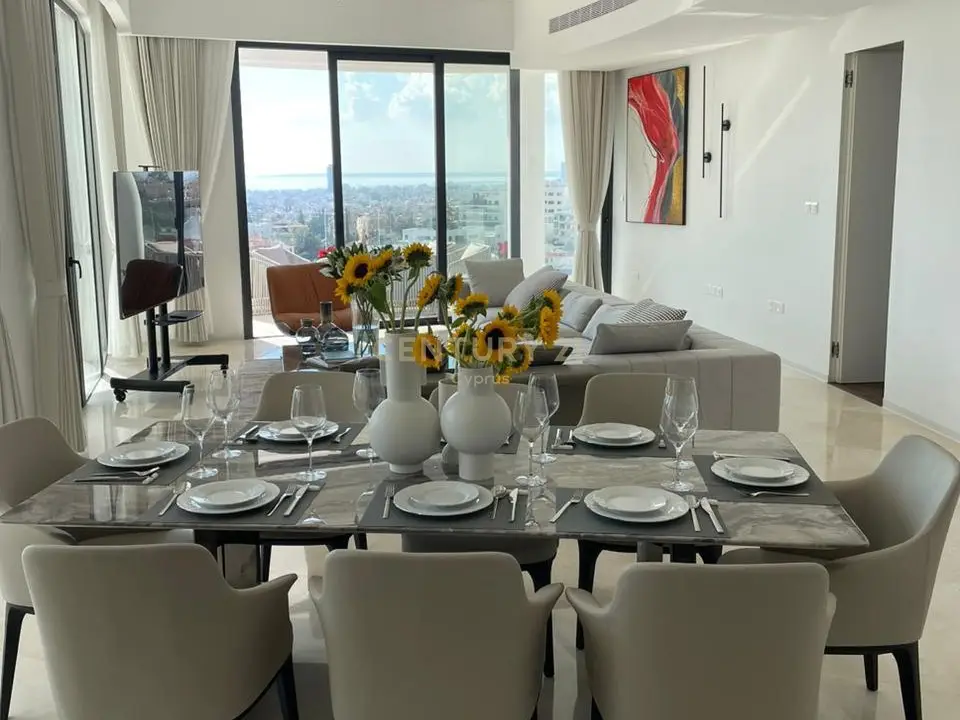 Пентхаус с 4 спальнями в Агиос Афанасиос, Кипр № 626