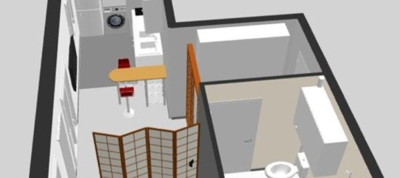 Студия в Нантёй-ле-Одуен, Франция № 54764 10