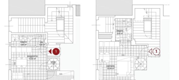 3 rooms Duplex in Noli, Italy No. 63933 14