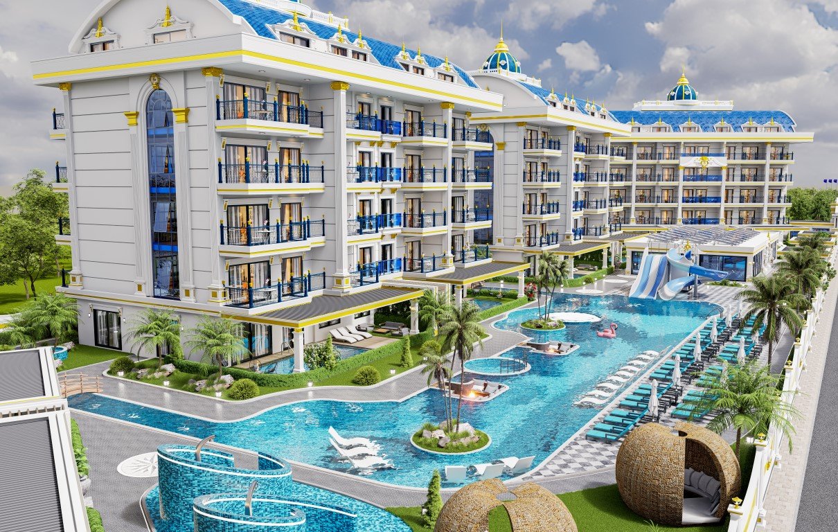Apartamento 1+1 em Alanya, Turkey N.º 11680