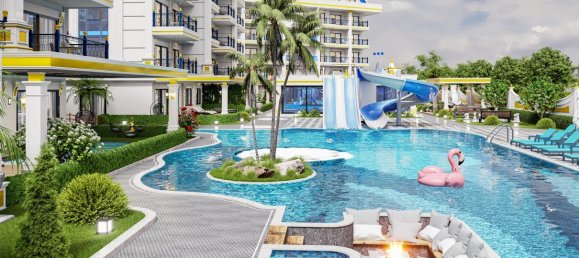 Apartamento 1+1 em Alanya, Turkey N.º 11680 23