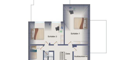 5 Schlafzimmer Haus in Diepholz, Germany, Nr. 233556 13