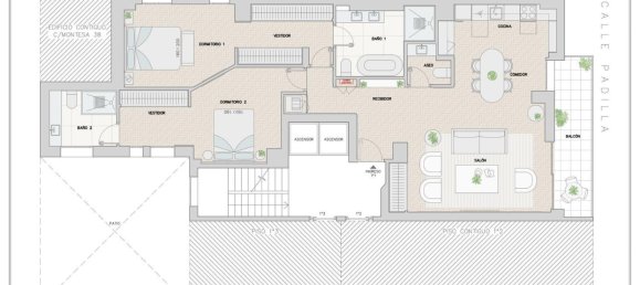 Duplex T2 em Madrid, Spain N.º 120043 9