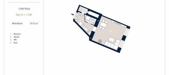 Studio in Ottakring, Austria No. 225404 10