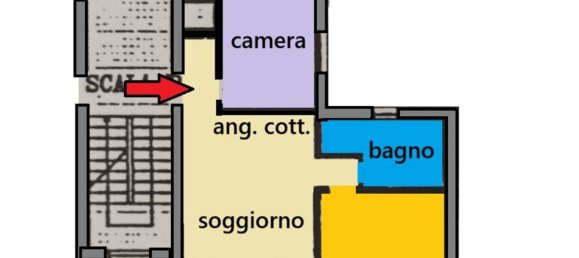3 rooms Apartment in Tarquinia, Italy No. 3033 25