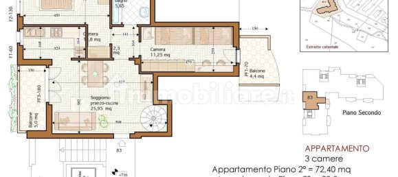 Apartamento de 3 dormitorios en Siena, Italy No. 50284 19