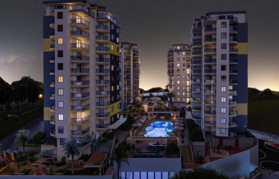 Wohnung 1+1 in Mahmutlar, Turkey, Nr. 13897