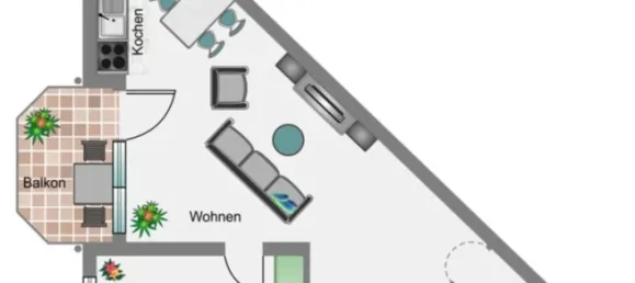 Apartamento de 1 dormitorio en Calw, Germany No. 289307 10