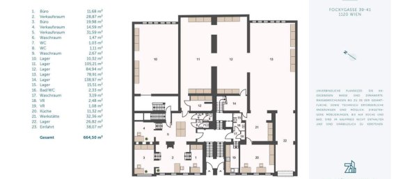 Gebäude in Meidling, Austria 664m², Nr. 112738 4