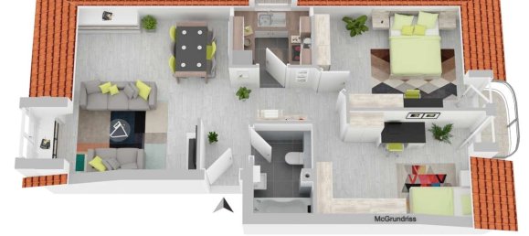 2 bedrooms Apartment in Rhein-Neckar-Kreis, Germany No. 51240 7