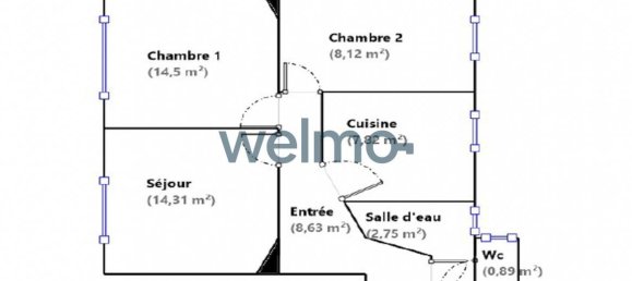 Квартира с 2 спальнями в Булонь-Бийанкур, Франция № 351994 6