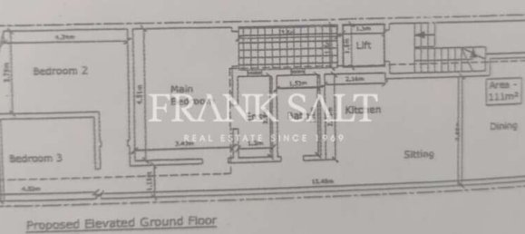 Мезонет с 3 спальнями в Корми, Мальта № 1538 2