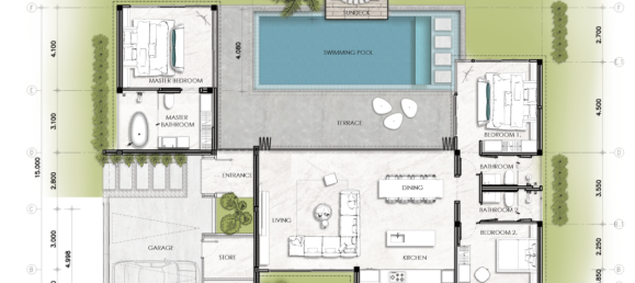 3 Schlafzimmer Villa in Phuket, Thailand, Nr. 5550 17