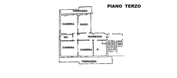 5 rooms Apartment in Siena, Italy No. 173684 13