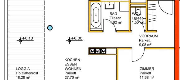 2-Zimmer Wohnung in Wels, Austria, Nr. 241071 17