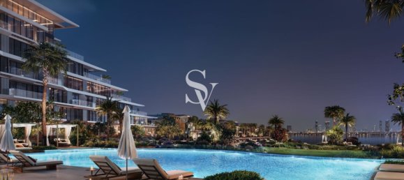 Квартира с 1 спальней в Palm Jebel Ali, Дубай, ОАЭ № 122899 3