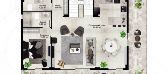 Villa de 4+1 en Alanya, Turkey No. 21996 6