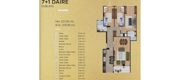 4 rooms Apartment in Beylikduezue, Turkey No. 27247 26