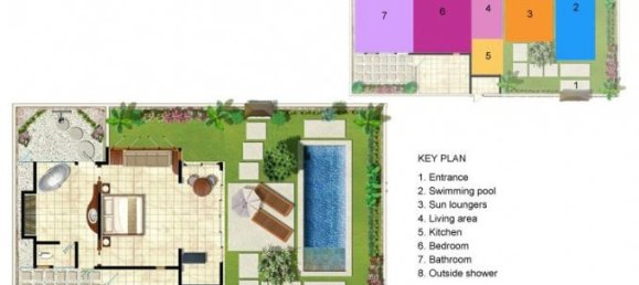 1 Schlafzimmer Villa in Seminyak, Indonesia, Nr. 3306 6