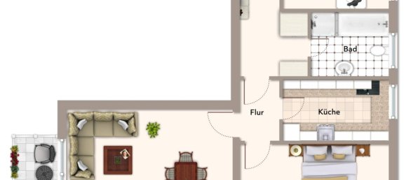 3غرفة شقة في Bielefeld, Germany رقم 277818 7