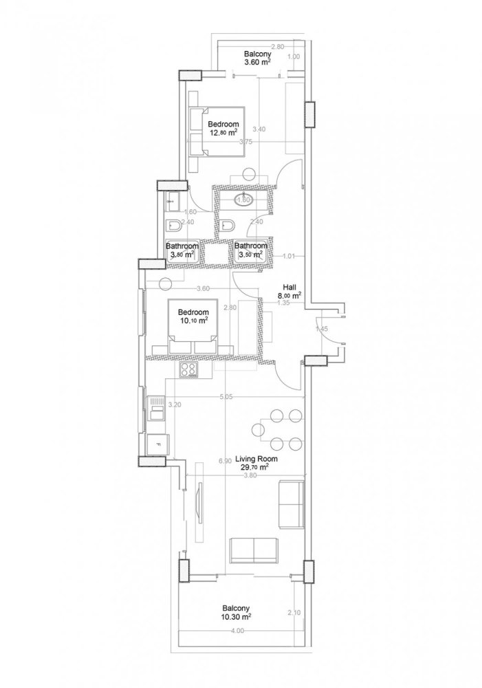 Wohnung 2+1 in Yekta Green Life Gazipasa Residence, Gazipasa, Turkey, Nr. 39546 1