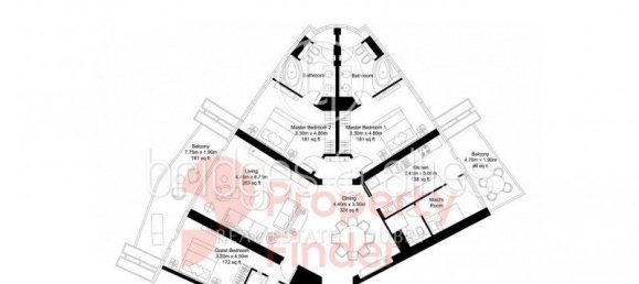 3 Schlafzimmer Wohnung in Downtown Dubai (Downtown Burj Dubai), UAE, Nr. 64999 25