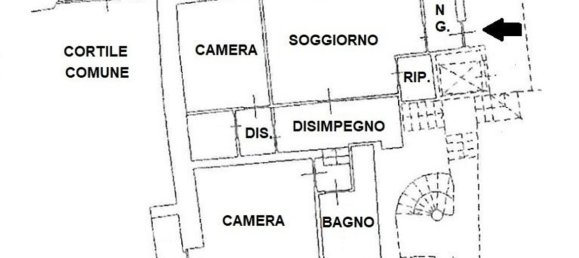 3 rooms Apartment in Barge, Italy No. 115435 33
