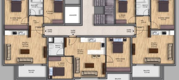 Apartment 1+1 in Antalya, Turkey No. 31412 30
