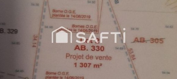 Terrain à Anvin, France 1307m² No. 159695 2