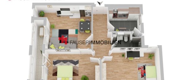 Квартира с 3 комнатами в Темпельхоф, Германия № 24165 6