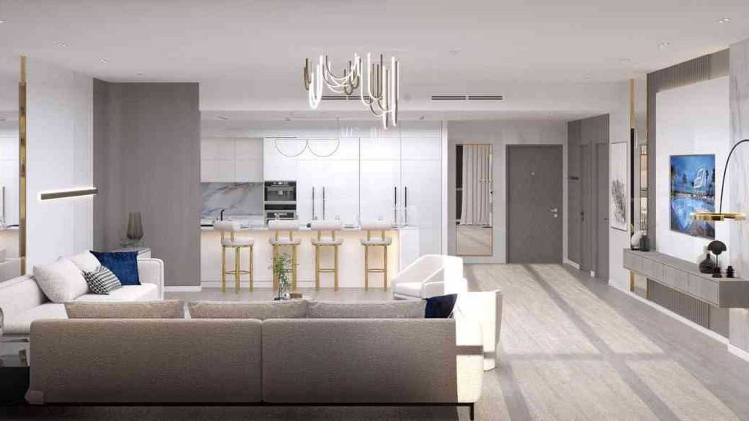 Apartamento de 2 dormitorios en BINGHATTI HOUSE, Jumeirah Village Circle, UAE No. 60248