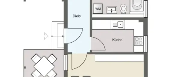 2-Zimmer Wohnung in Dresden, Germany, Nr. 249436 8