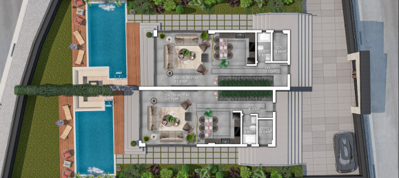 Villa 3+1 in Avsallar, Turkey No. 1853 11