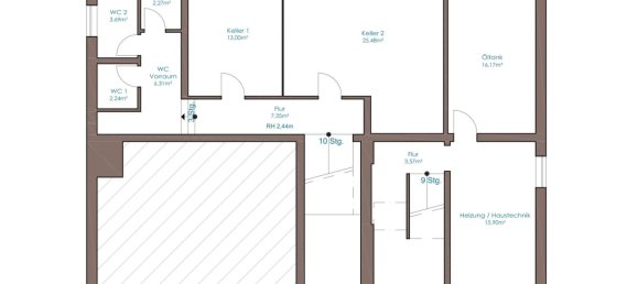Gebäude in Nordwestmecklenburg, Germany 132m², Nr. 190672 13